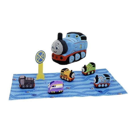 Thomas and Friends 11.5 in Plush 8 Piece Thomas the Train Stuffed Animal Playset - Picture 2 of 11